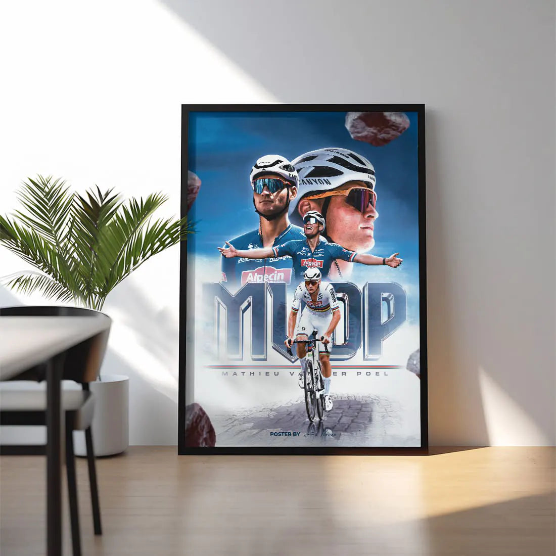 Poster Encadré - Mathieu Van Der Poel