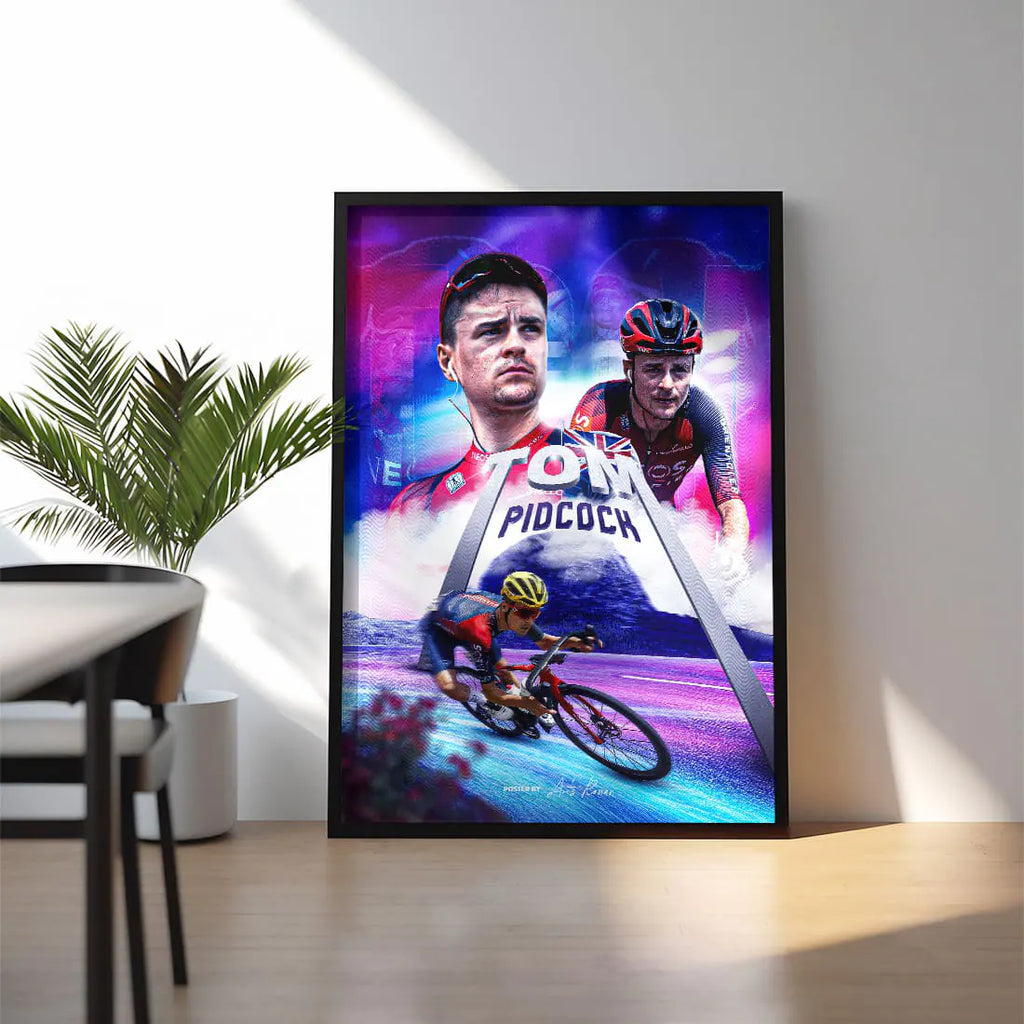 Poster Encadré - Tom Pidcock