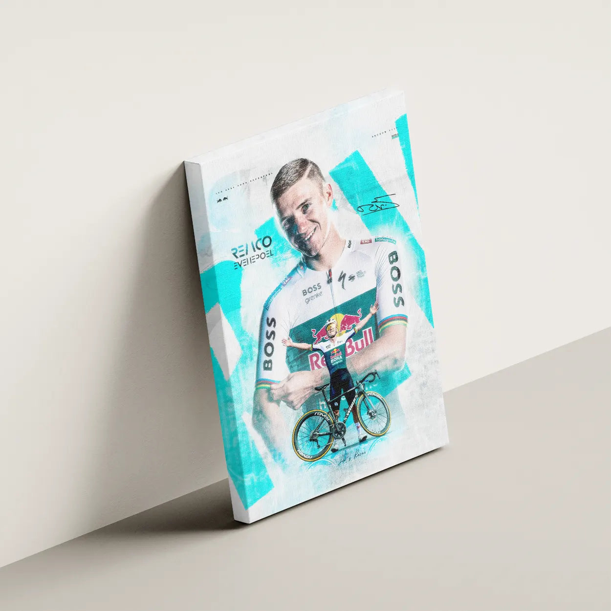 Toile - Remco Evenepoel ( RedBull - Bora Hansgrohe )