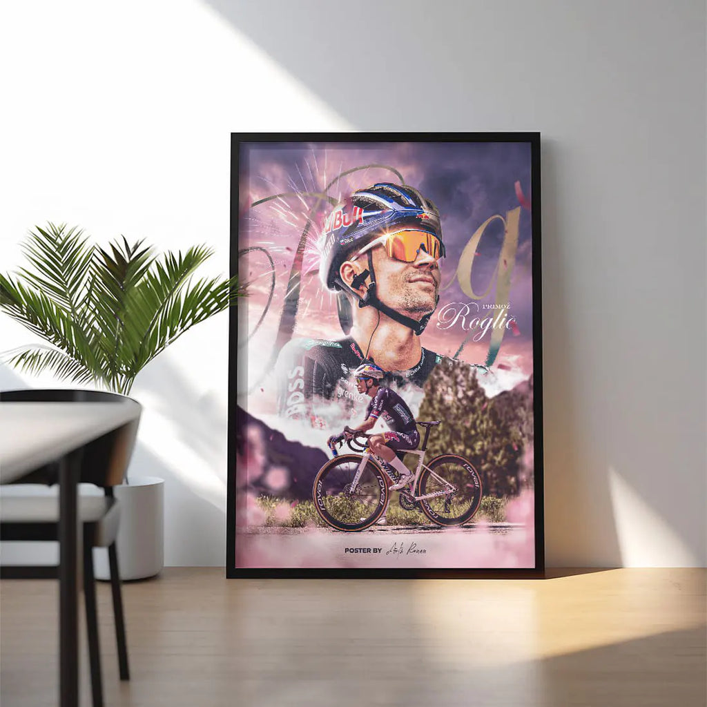 Poster Encadré - Primoz Roglic
