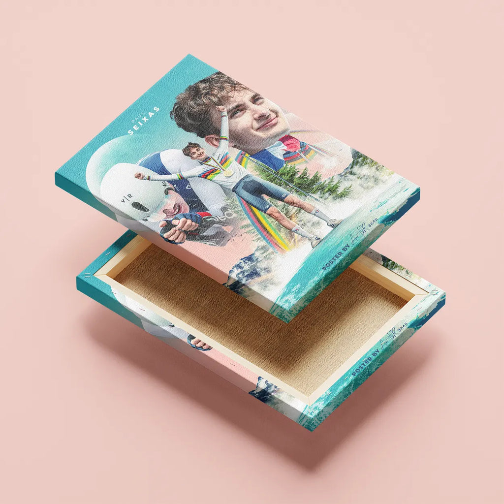 Toile - Paul Seixas (Champion du Monde CLM Junior)