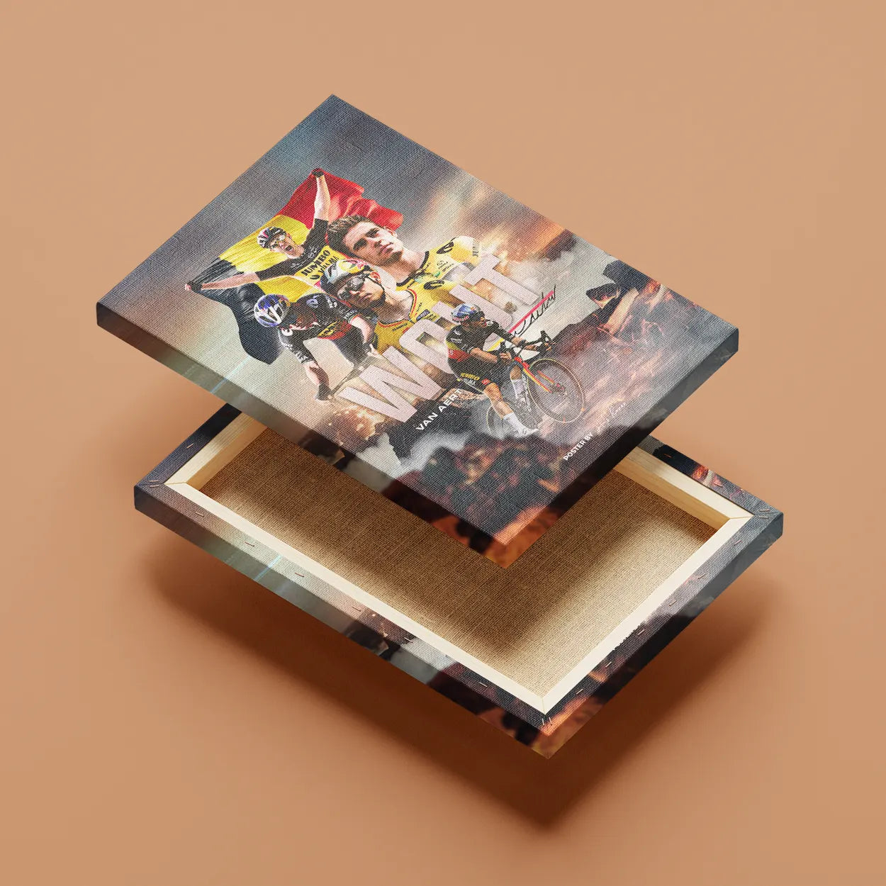 Toile - Wout van Aert (Édition champion de Belgique)